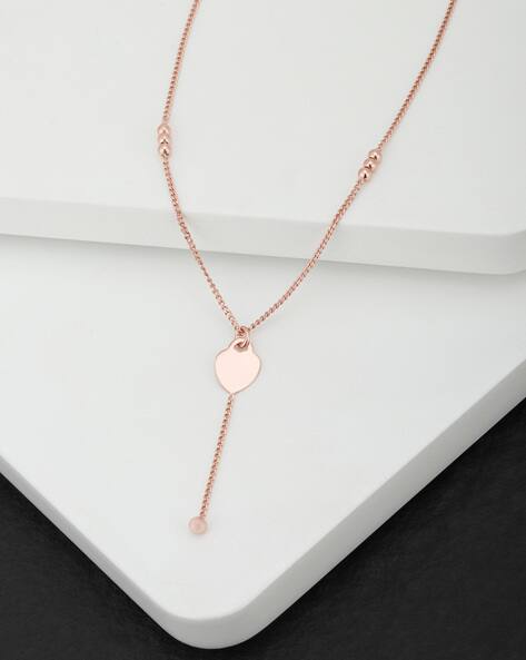 Buy Rose Gold Necklaces \u0026 Pendants for 