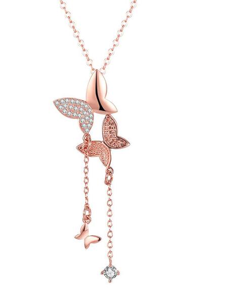 Buy Rose Gold Necklaces \u0026 Pendants for 