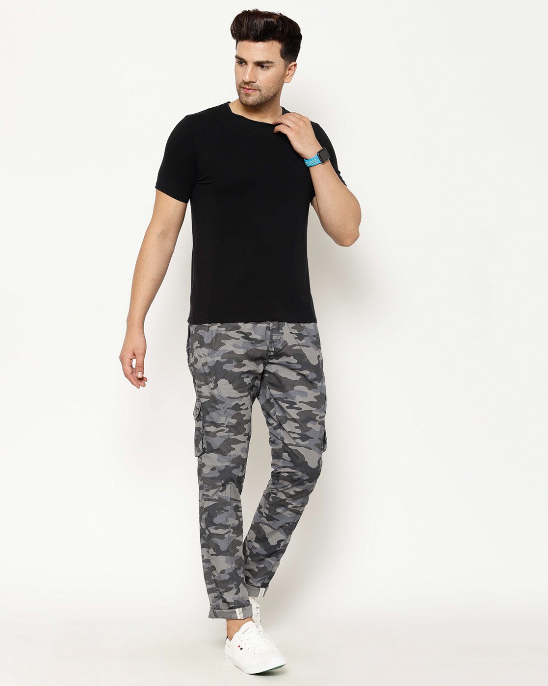 Men's Sweatpants Men's Jogging Print Camouflage Fitness Casual Trousers  Sports Shot Jumpsuit for Men Clothing : Clothing, Shoes & Jewelry -  Amazon.com