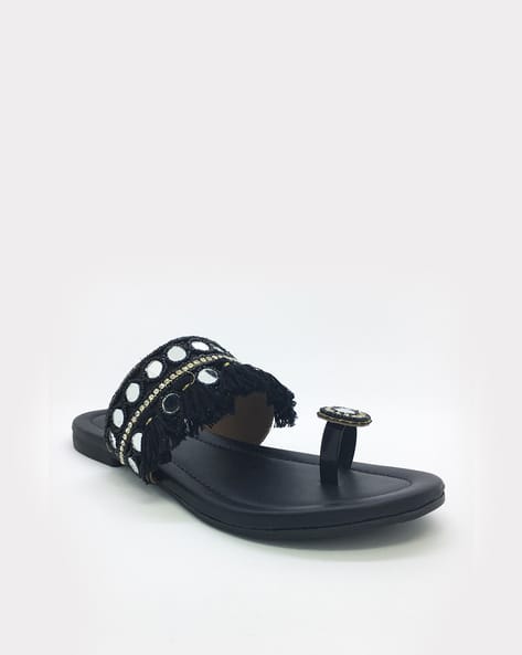 work sandals black