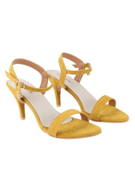 yellow heels size 10