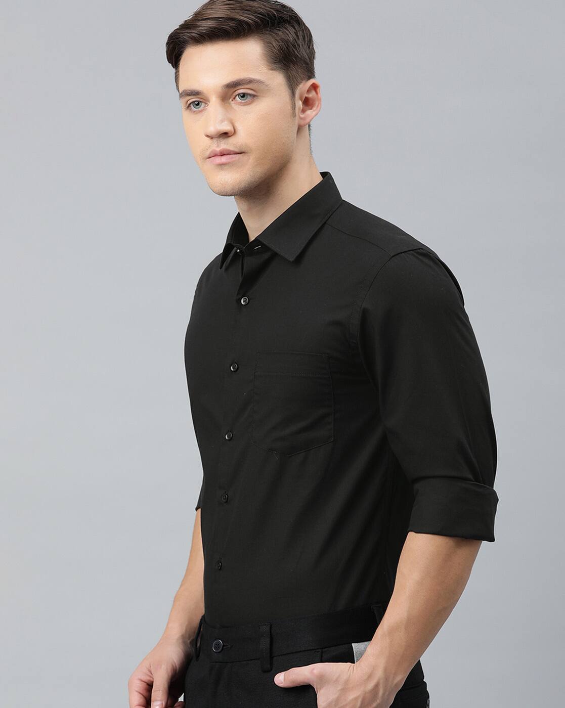 Buy Black Shirts for Men by iVOC Online 