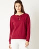 Buy Maroon Sweatshirt & Hoodies for Women by MISS CHASE Online