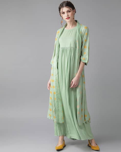 line green dress