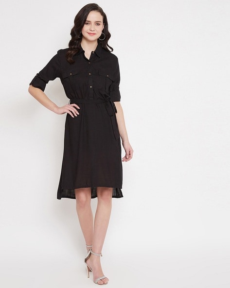 Buy Eten Ladies Black Western Dress Online - Lulu Hypermarket India