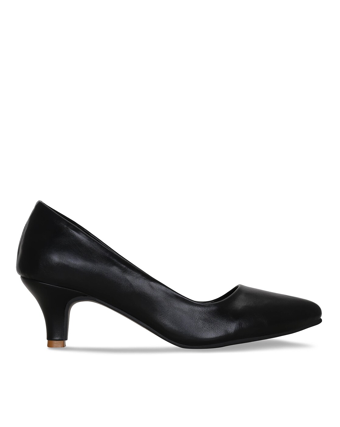 Black Low Heel Dress Shoes for Women MA-024 - RUBRICA SHOES