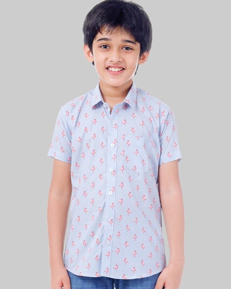 Buy Blue Shirts for Boys by BEING FAB Online 