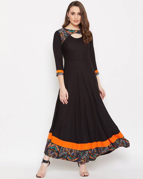 maxi kurti designs