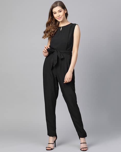 Jumpsuit with Tie-Up