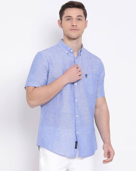 Buy Blue Shirts for Men by RED TAPE 