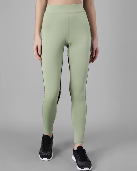 Buy Green Leggings for Women by KOTTY 