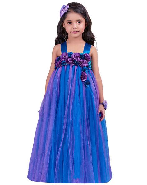 blue frocks for babies