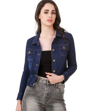 ladies jeans half jacket