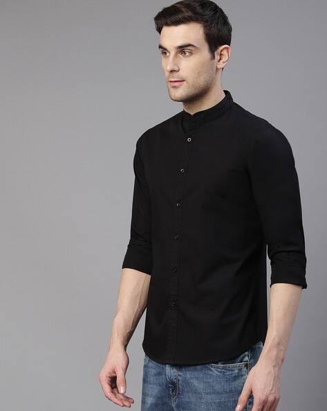 Buy Black Shirts for Men by DENNISLINGO 