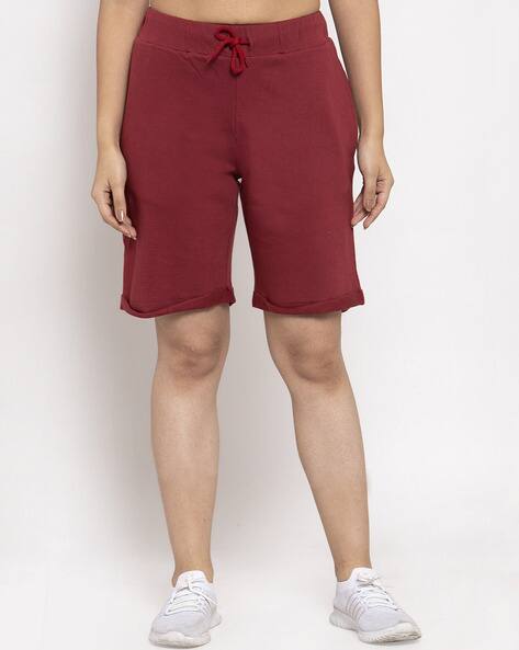 womens shorts knee length