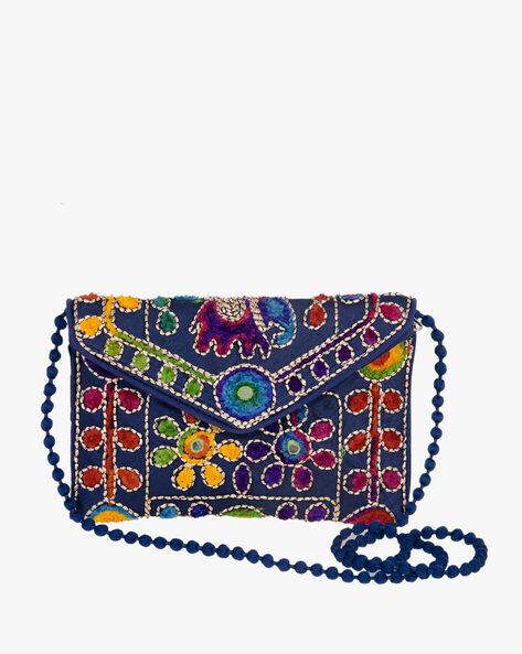 Buy ZH creation Girls Multicolor Sling Bag Blue Online @ Best Price in  India | Flipkart.com