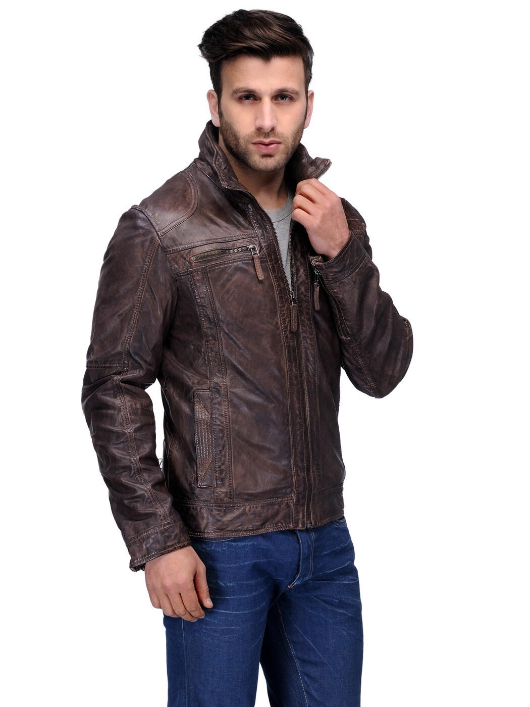 teakwood leather jackets for men