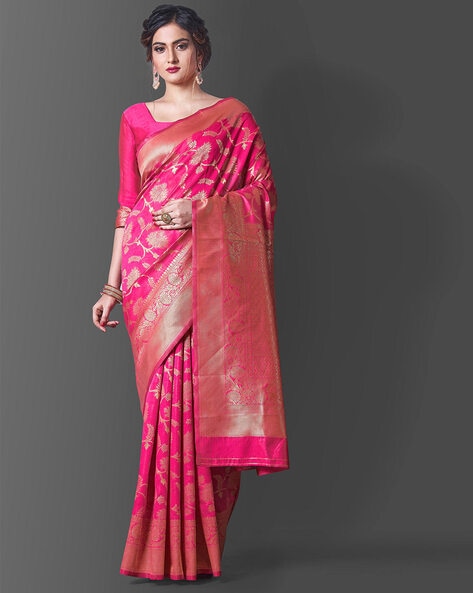 Floral Print Traditional Saree