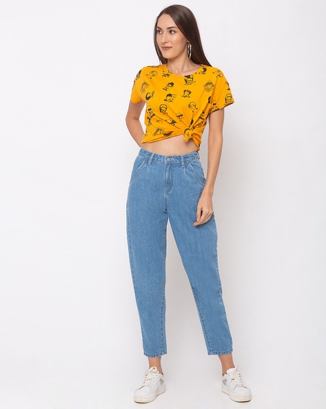 Relaxed Jeans with Belt Loop