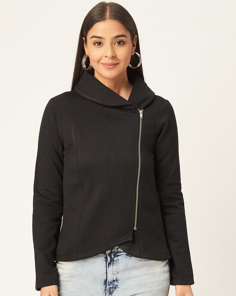 Side zip jacket on sale women's