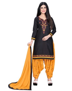 patiala suit dress material