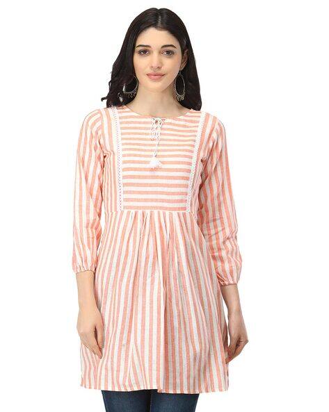 straight line kurtis