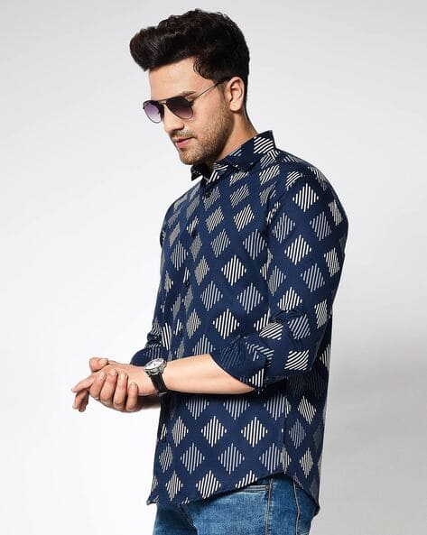 geometric pattern tshirt