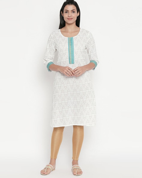 Buy White Kurtas for Women by Rangmanch by Pantaloons Online