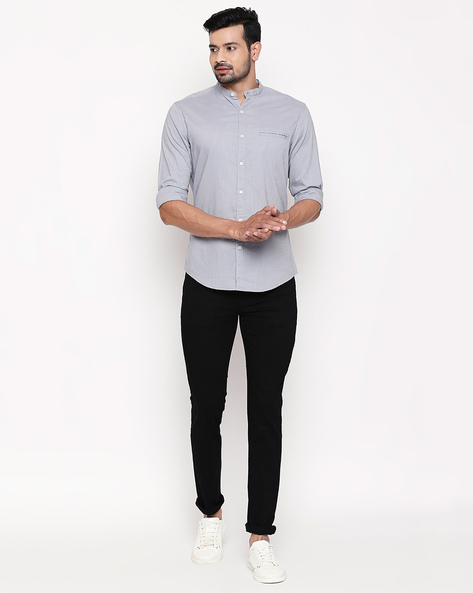 Buy Grey Shirts for Men by Byford by Pantaloons Online