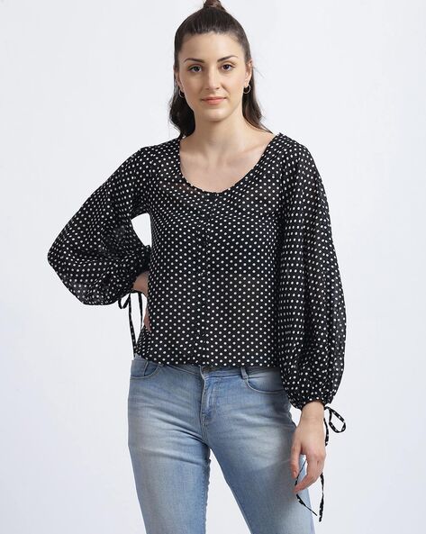 Buy Black Tops for Women by Zink London Online