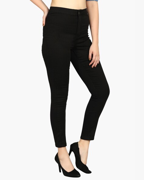 f&f black jeggings