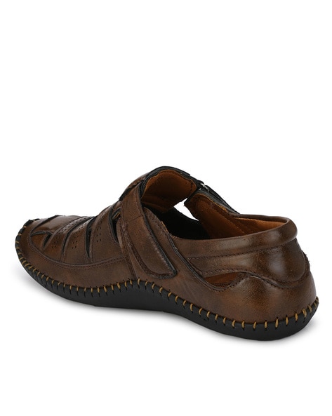 afrojack sandals with velcro fastening