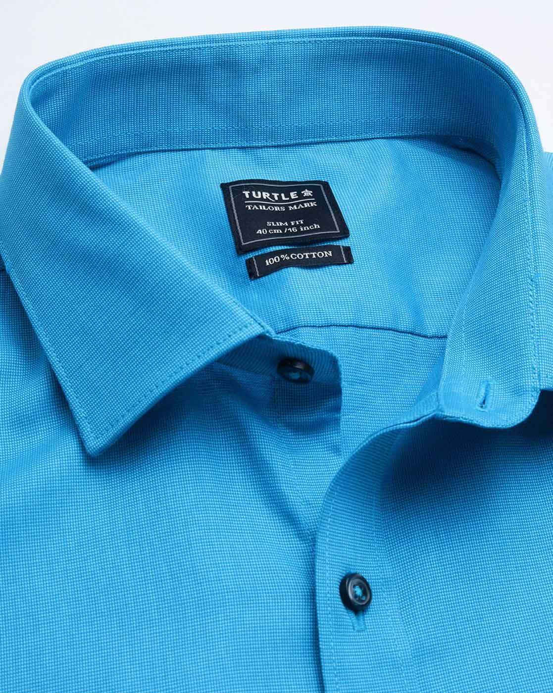 Buy Blue Shirts for Men by TURTLE 