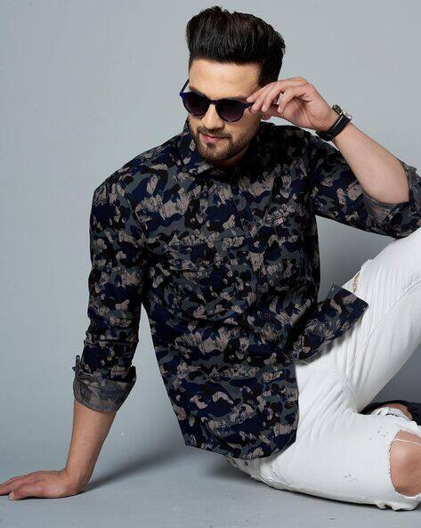 Buy Black Shirts for Men by MR. KAMEEJ 
