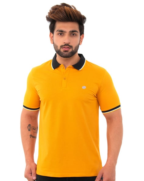 Buy Ralph Lauren Bishop Collar Yellow Shirt