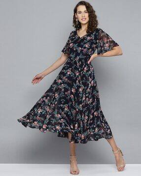 Long frocks for ladies online shopping Clearance
