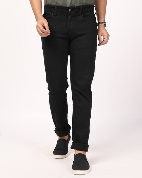 Buy Black Jeans for Men by RJ Denim 