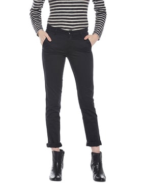 Buy Black Trousers  Pants for Women by Power Sutra Online  Ajiocom