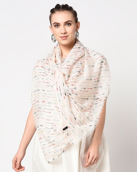 Printed Woven Stole Price in India