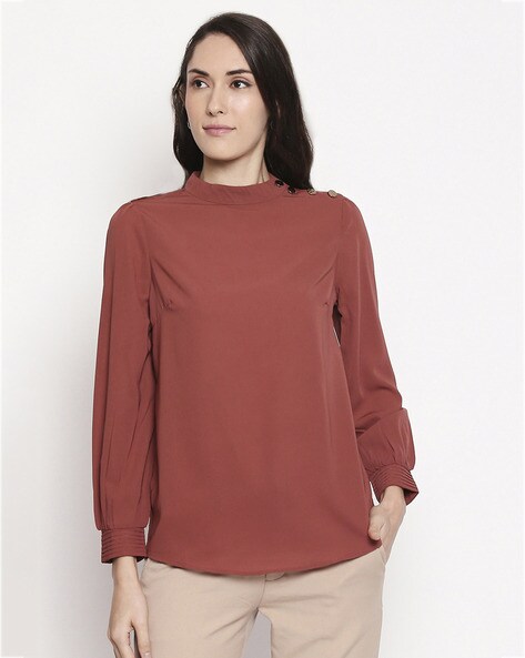 Buy Rust Tops for Women by Annabelle by Pantaloons Online Ajio