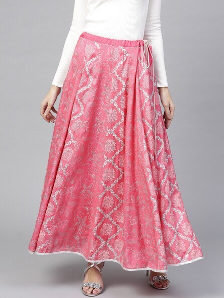 Buy Pink Skirts \u0026 Ghagras for Women by 