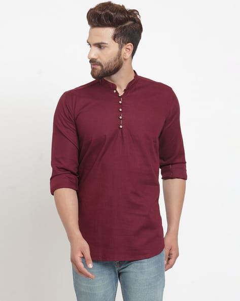 Mens kurti style clearance