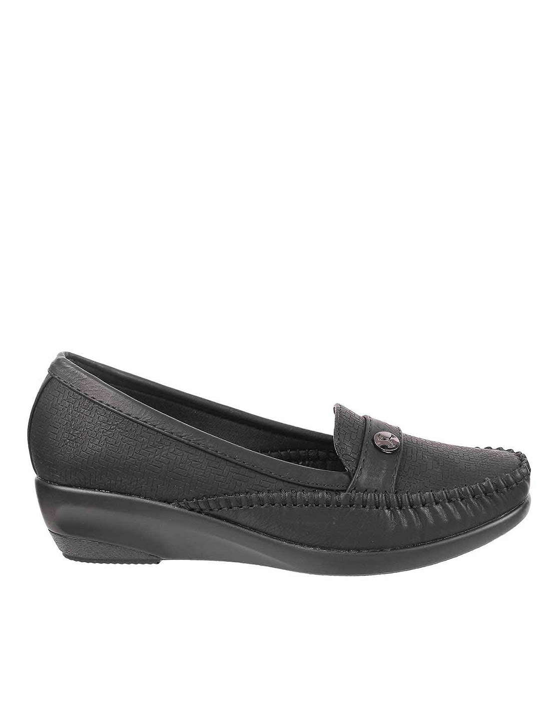 Buy Black Flat Shoes for Women by Mochi Online