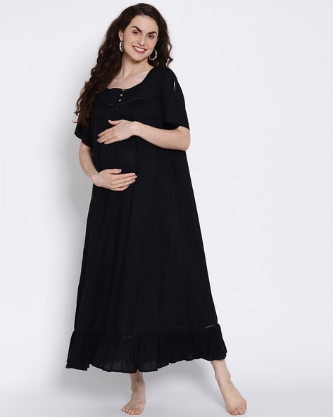 The Vanca Maxi Nursing Dress