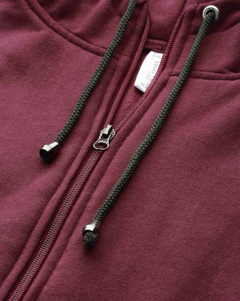 Buy Burgundy Sweatshirt & Hoodies for Women by Alsace Lorraine Paris Online  