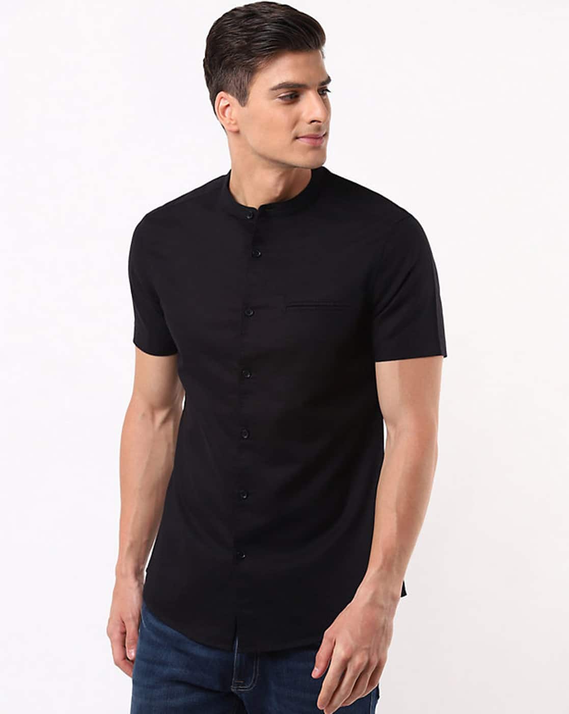 Buy Black Shirts for Men by Marks 
