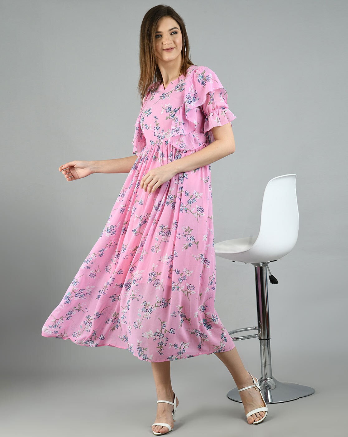 FLORAL PRINT DRESS WOMEN | peacecommission.kdsg.gov.ng