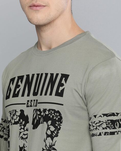 Buy Grey Tshirts for Men by DIFFERENCE OF OPINION Online