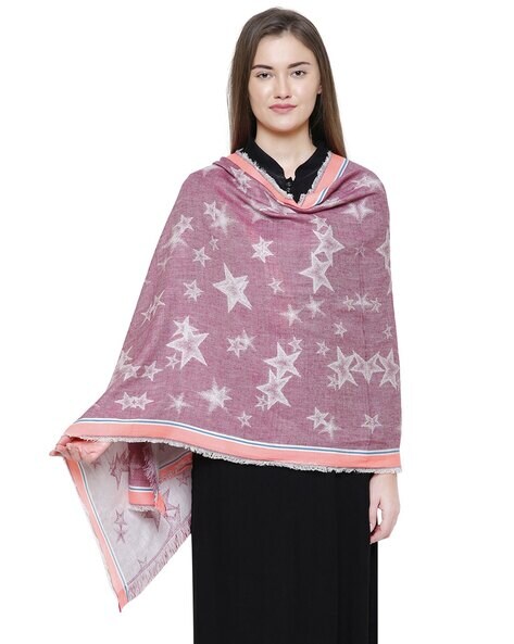 Shawl with Woven Motif Price in India