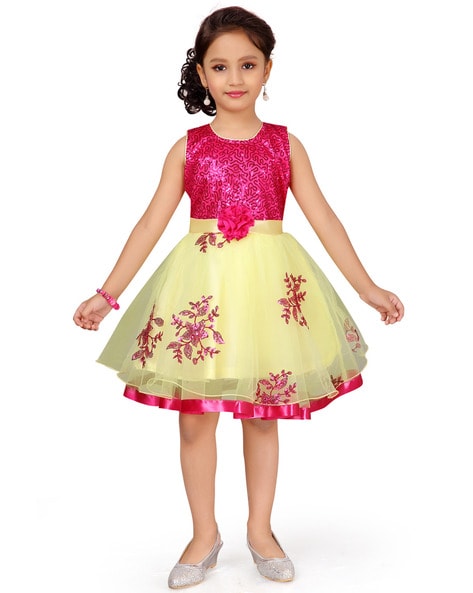Fabulous Comfy Printed Ethnic Frocks  Dresses for Girls